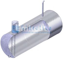 Металлический резервуар Gidrolica Tank Water Spirel 150