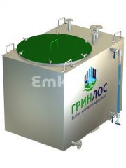 Гринлос Емкость стальная 1 м3 прямоугольная