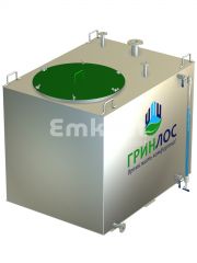 Гринлос Емкость стальная 2 м3 прямоугольная