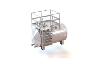 Резервуар горизонтальный стальной РезервуарСтройМаш РГС-5
